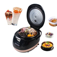 5L Commercial Automatic Nonstick Pot Tapioca Bubble Tea Pearl Maker Machine