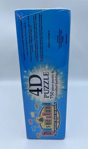 Rompecabezas Disneyland 4D 750 piezas 50 edificios detallados de Disney NUEVO sellado de fábrica - Imagen 3 de 11