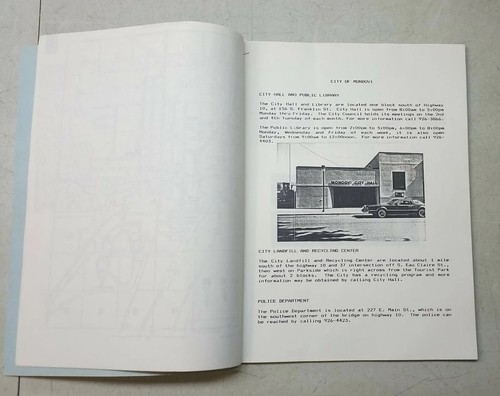 City Of Mondovi Wisconsin Business Association Guide Historical Buffalo County - Picture 4 of 14