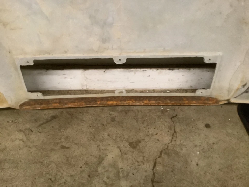 Nuevo de Lote Antiguo 1973-1982 Corvette Capucha Capucha de Inducción SOLO PIEL BONITO OEM Foto 3 de 3