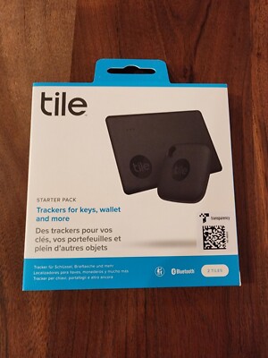 Tile Starter Pack (Mate/Slim) - 2 Count (Pack of 1). Bluetooth Tracker  