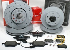 Zimmermann Sport Bremsen Ø 312 mm + 255 mm + Beläge vorne hinten für Audi A4 B6