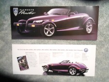1996 Plymouth Prowler Introductory Sales Folder Purple