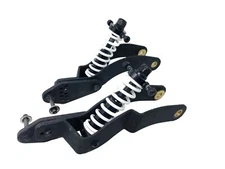 Front Pair Caster Arm Forks White Shocks Pride Jazzy 1101 1121 Power Wheelchair