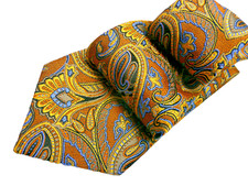 New J.Z.RICHARDS Tie. Gorgeous, Rich 100% Silk Brocade Fabric. Hand Made in USA