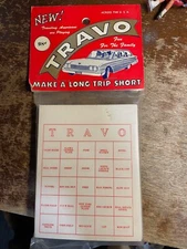 NOS Vintage Travo Traveling Family Game Moore Enterprises Plainfield New Jersey