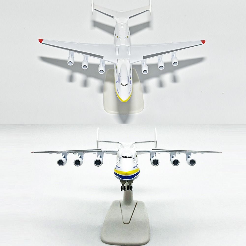 An-225 Airplane Model 20CM Diecast Metal Alloy Antonov 1/400 An-225 Airplane Model 20CM Diecast Metal Alloy Antonov 1/400