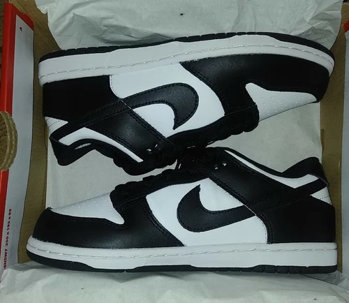 Nike Dunk Low 'Panda' White/Black-White CW1590-100 Size 7Y