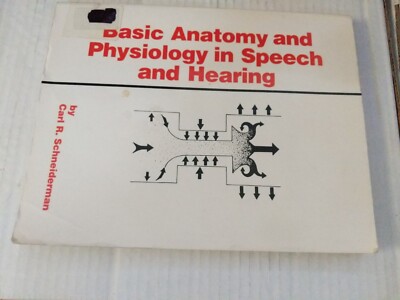 Basic anatomy and physiology in Speech and Hearing by Carl R. Schneiderman