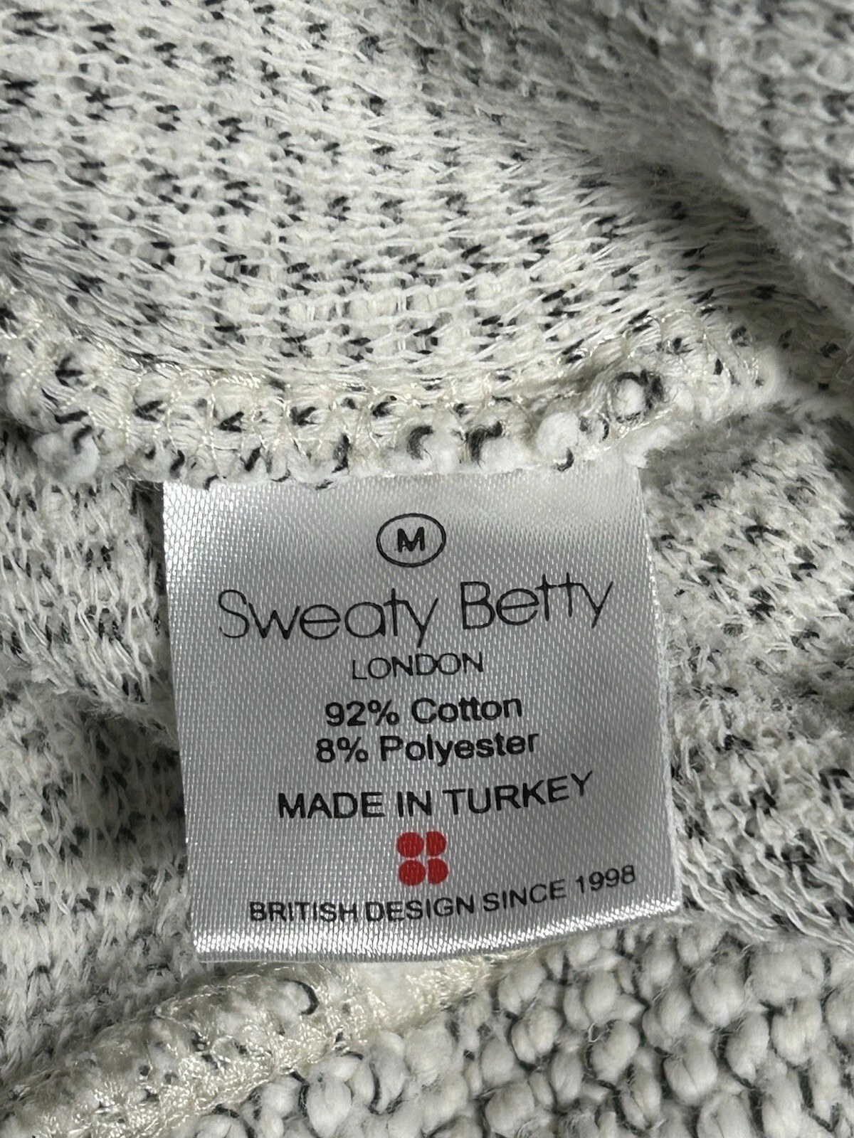 sweaty-betty restful boucle textured pullover sweatshirt