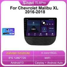 For Chevrolet Malibu XL 2016-2018 CarPlay Car Stereo Radio GPS Multimedia Screen