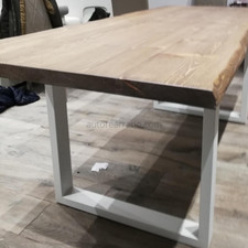 Tavolo in Legno Pino e Ferro