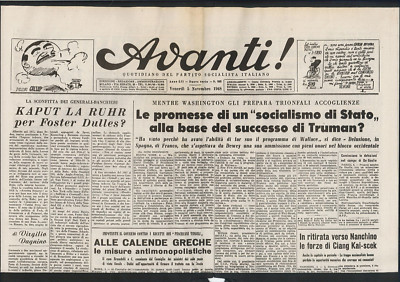 Next! 11/5/1948 Truman and the Promises of a State Socialism New  