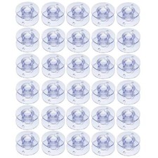 30Pack Plastic Sewing Machine Bobbins for Brother