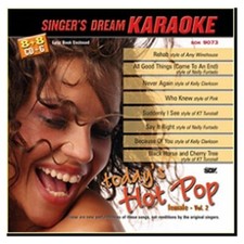 Today's Hot Pop Female Vol. 2 Audio CD G, 077712890731 Singer's Dream Karaoke