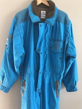 NWT Colmar Sportswear Italian Ski Team Snow Suit One Piece Blue Sz 42 Large