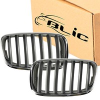 2X Blic Silber Chrom KüHlergitter FüR BMW X5 E70 X6 E71