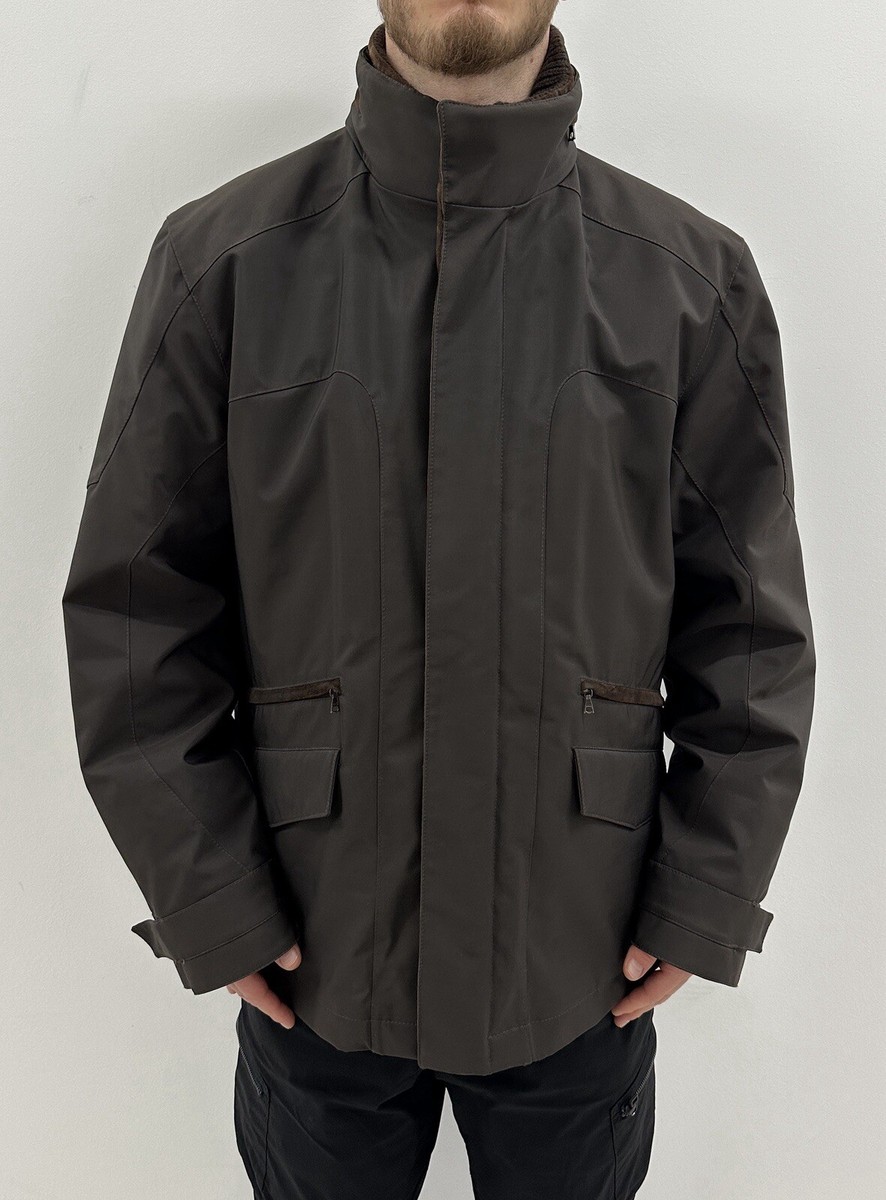 Ermenegildo Zegna フード付き ナイロンジャケット Ermenegildo Zegna Mens Jacket size L ( EU-52/ US-42) | eBay