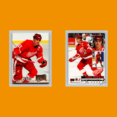 Steve Yzerman #67 1994 Fleer Ultra Detroit Red Wings Hockey Card