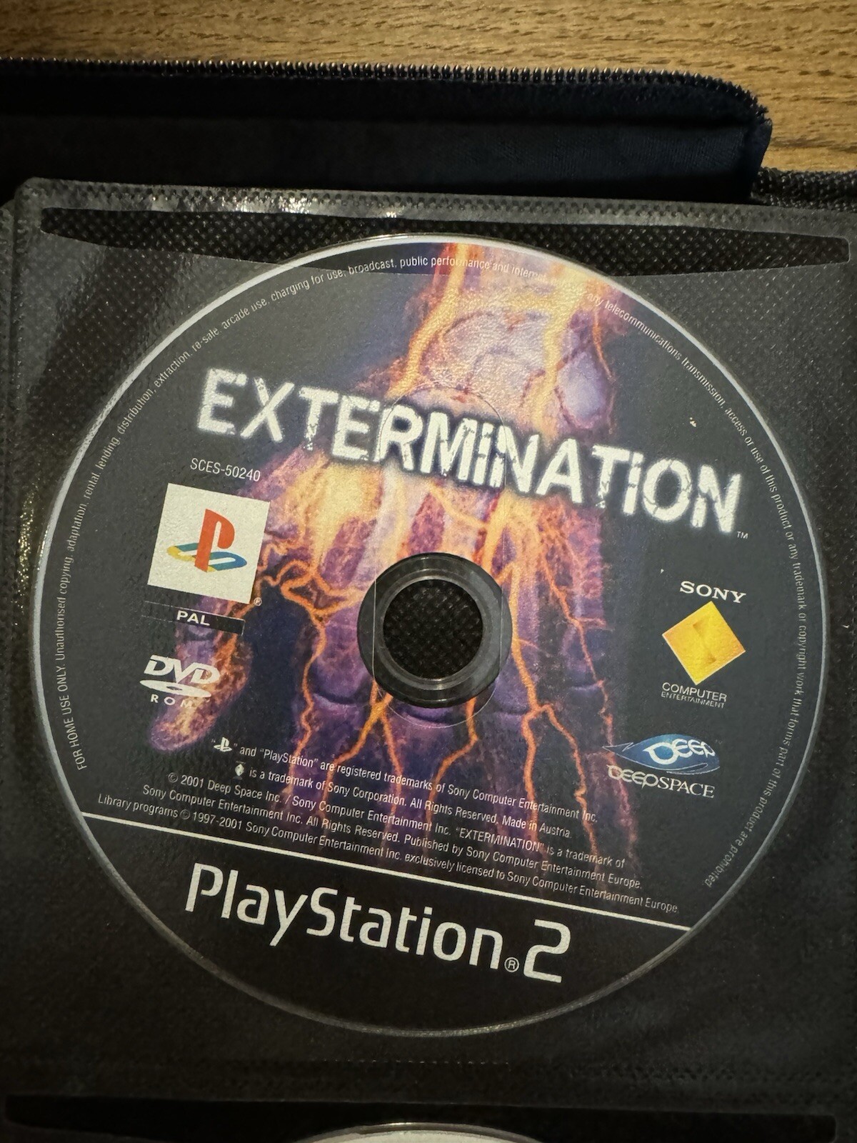 JEUX PS2 EXTERMINATION / PAL FR