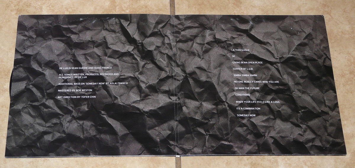 De Lux~Generation~2015~Innovative Leisure Records~Vinyl LP