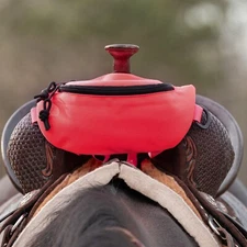 Horse Saddle Bag, Pink Pommel Bag, Horse Tack, Horse Gifts, Saddle Accessories
