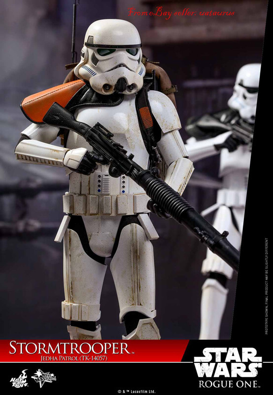 Hot Toys 1/6 Mms392 Rogue One Star Wars Stormtroopers Jedha Patrol