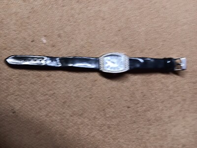 Marcel Drucker Collection Rhinestone Accent Watch 22-420 PARTS OR REPAIR 