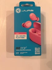 JLAB Go Pop+ True Wireless Earbuds 35+ hours of Playtime