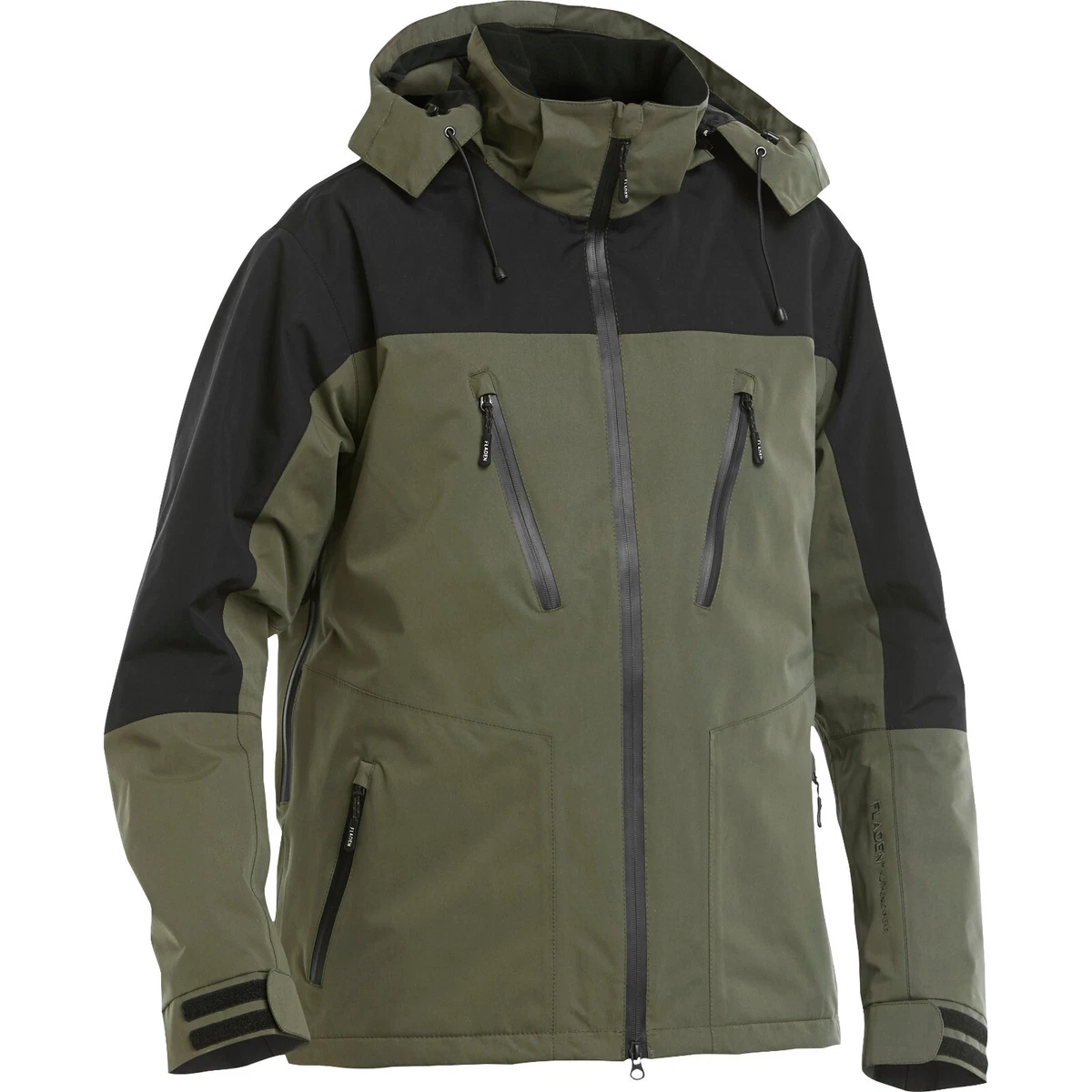 FLADEN Authentic 2.0 Traje de Pescador y Exterior Todo Tiempo - Chaqueta + Pantalón Impermeable