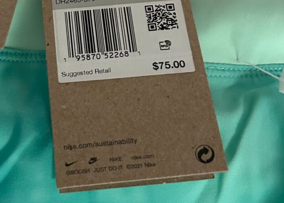 NIKE DriFit Club Pleated Golf Skirt Skort DH2465379 Mint Green