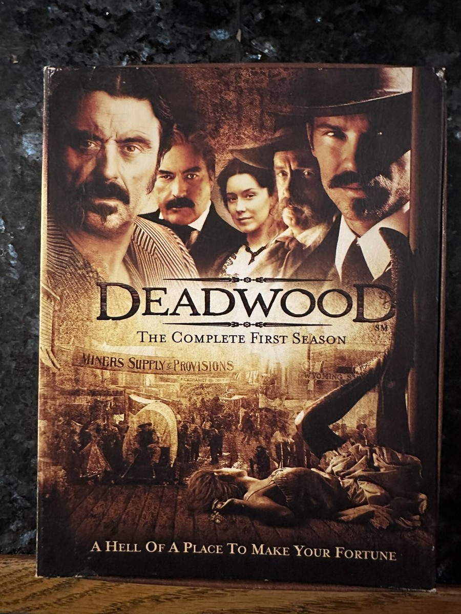 Deadwood: The Complete First Season (DVD, 2004) 6-Disc Set - GOOD