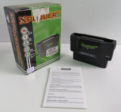 Xploder 64 - The Ultimate Cheat Cartridge -  Nintendo 64 - N64 - Blaze - CIB