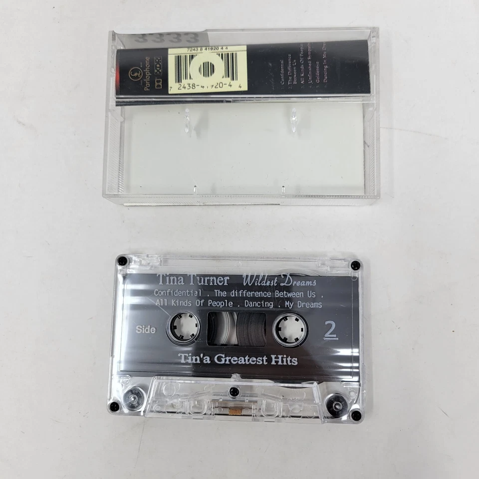 Tina Turner Wildest Dreams Cassette Tape Album RB Pop Soul Singer Songwriter Foto 4 de 4