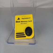 Official Nyko Sony Playstation 2 PS2 8MB Magicgate Memory Card PS-80516 Yellow