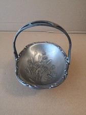 Frieling Zinn Henkelkorb Schale 95% Zinn