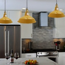 Retro Pendant Light Metal Ceiling Light Industrial Hanging Lamp E27 Kitchen