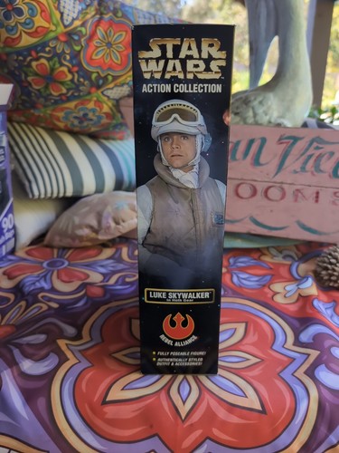 Star Wars Brandneu 12 Zoll Figur Luke Skywalk In Hoth Gear Feuernder Rebell... - Bild 7 von 24