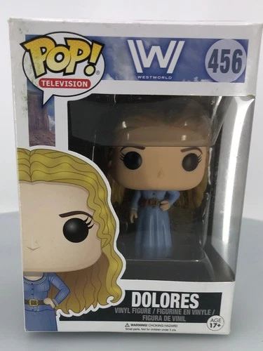 Funko POP! Television Westworld Dolores Abernathy #456 Vinyl Figure DAMAGED BOX