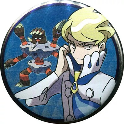 Zumi & Barbaracle Pokemon Badge Collection Kalos Edition (2018) 6cm