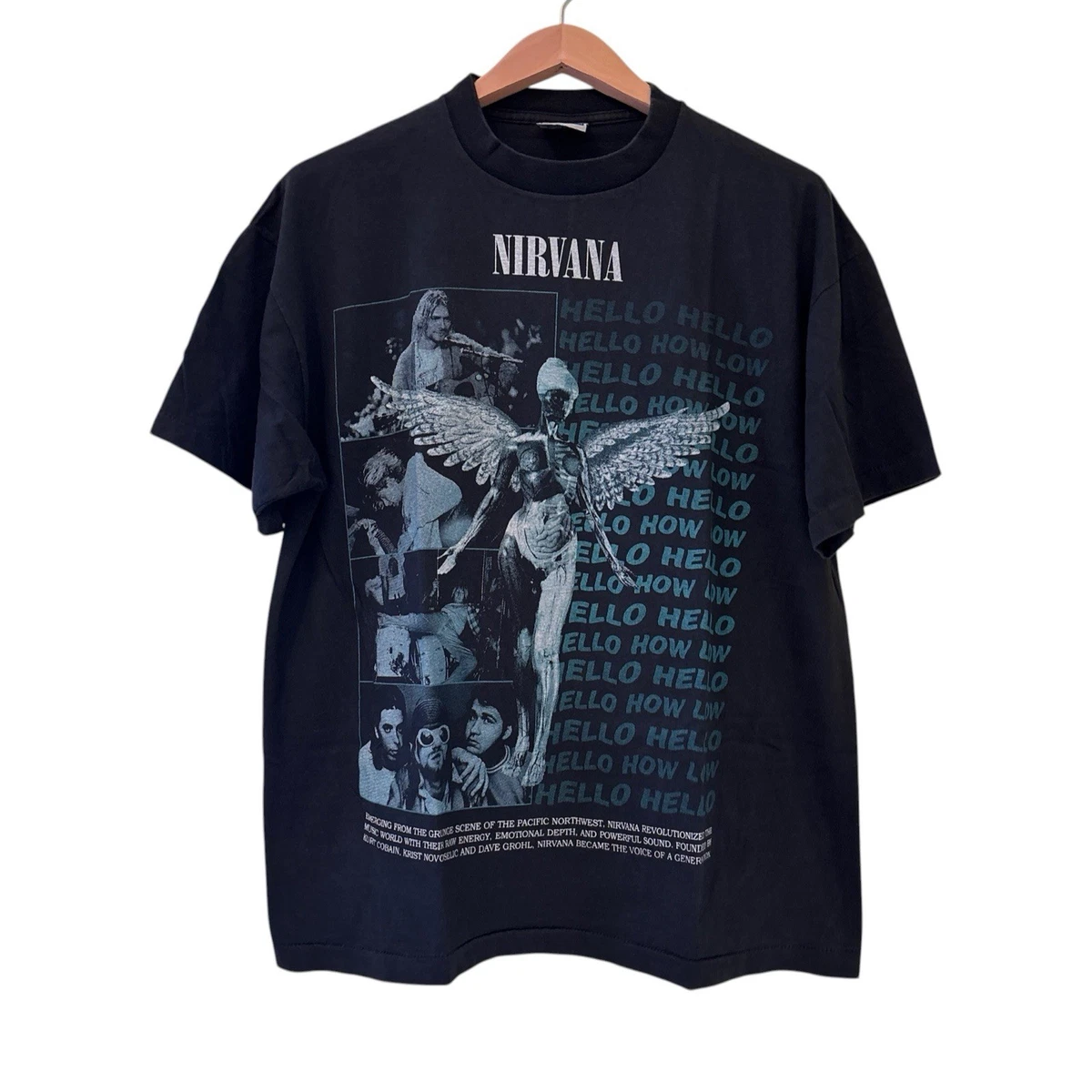 Preços baixos em Camisa Tour Nirvana | eBay