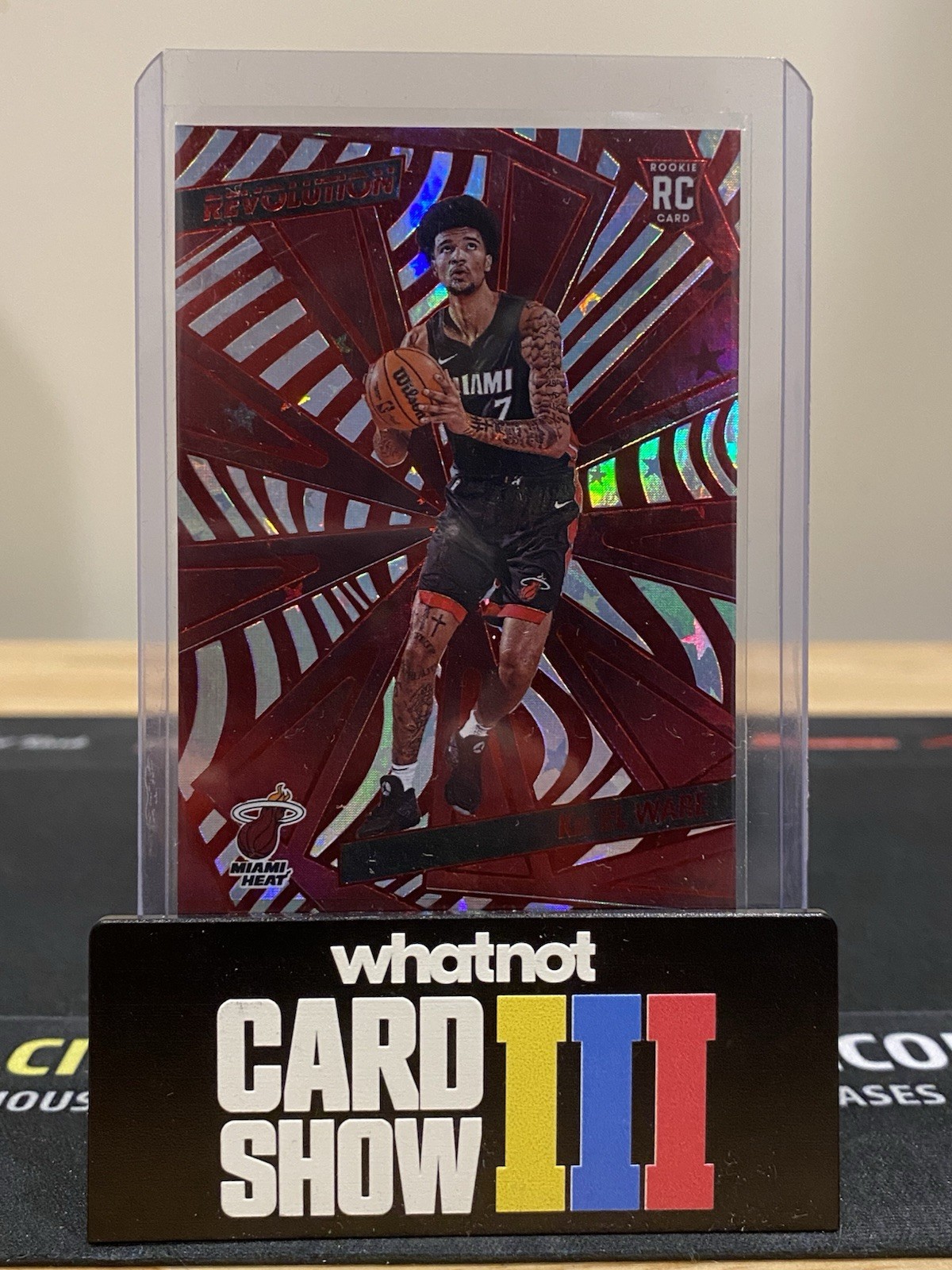 2024-25 Panini Revolution Rookies Kel'el Ware #102 Red Astro /299 (RC) SP