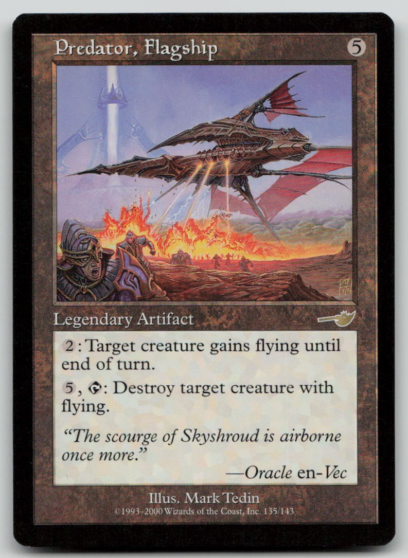 Predator, Flagship [Nemesis - 135] Near Mint Rare Magic