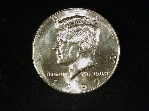 1999-D Kennedy Half Dollar AU+++ (1). Free Shipping!