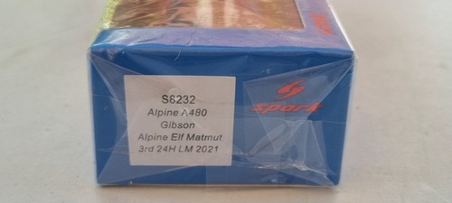 Spark S8232 Alpine À480 Gibson Alpine Elf Matmut 3rd 24H LM 2021 1:43 - Picture 4 of 5