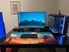 gaming pc bundle with monitor, speakers, mouse  keyboard