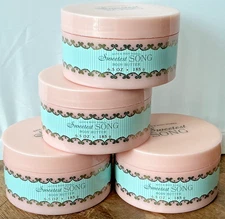 4 (FOUR) SWEETEST SONG 6.5oz Jar Body BUTTER Bath and & Body Works
