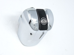 GENUINE HARLEY DAVIDSON CHROME WATERFALL HORN COVER TOURING SOFTAIL DYNA XL NICE