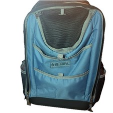 Sherpa Elevation Pet Backpack for Cats Dogs - Blue, small