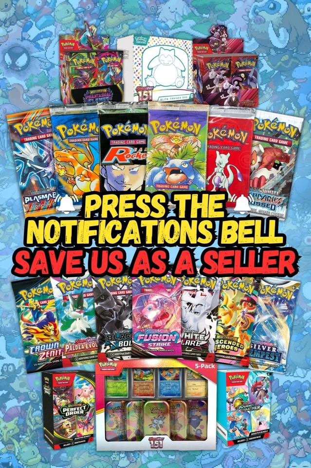 CLICK THE NOTIFICATIONS BELL🔔SAVE US AS A SELLER❤️